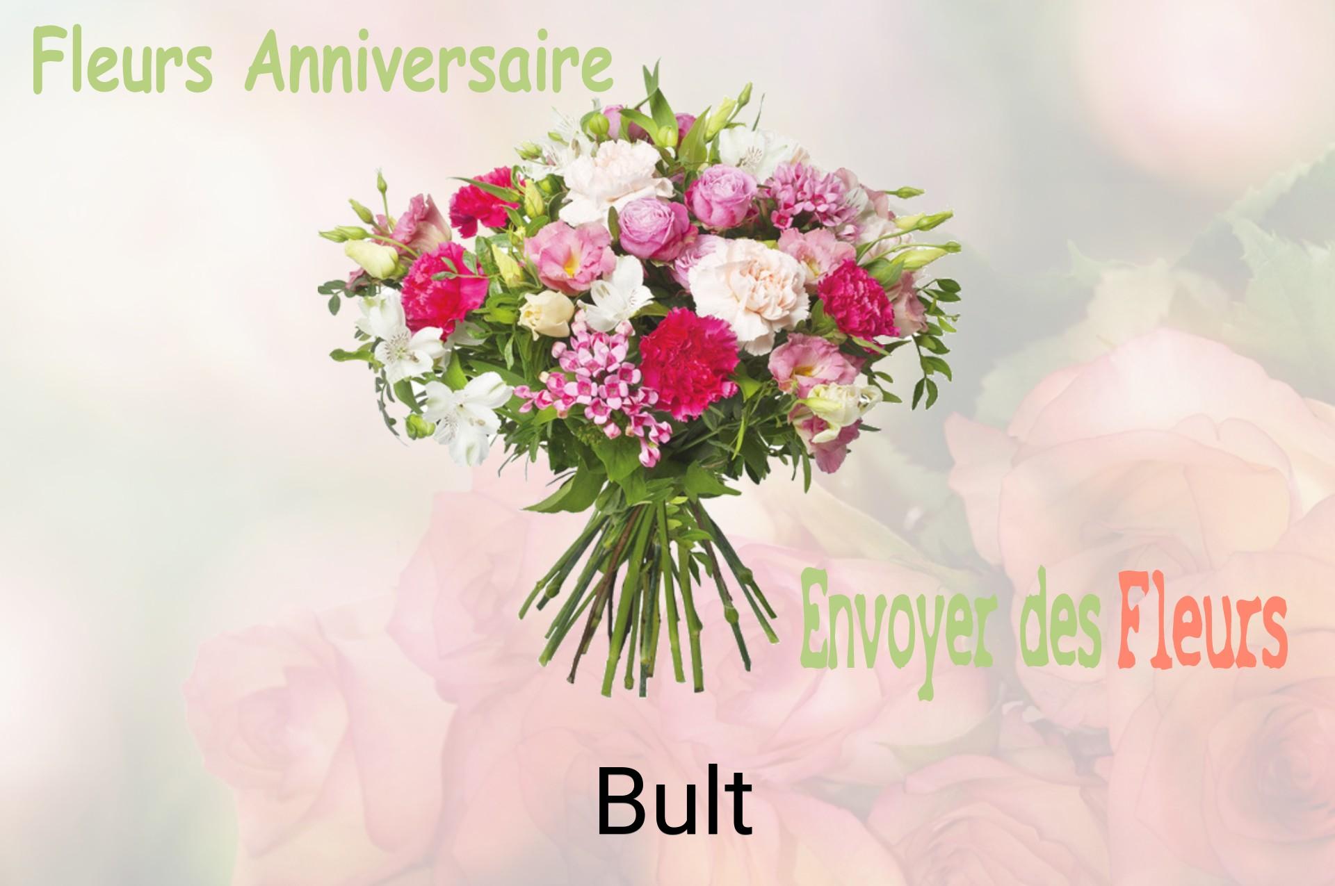 Bouquet de fleurs d’anniversaire livré à Bult